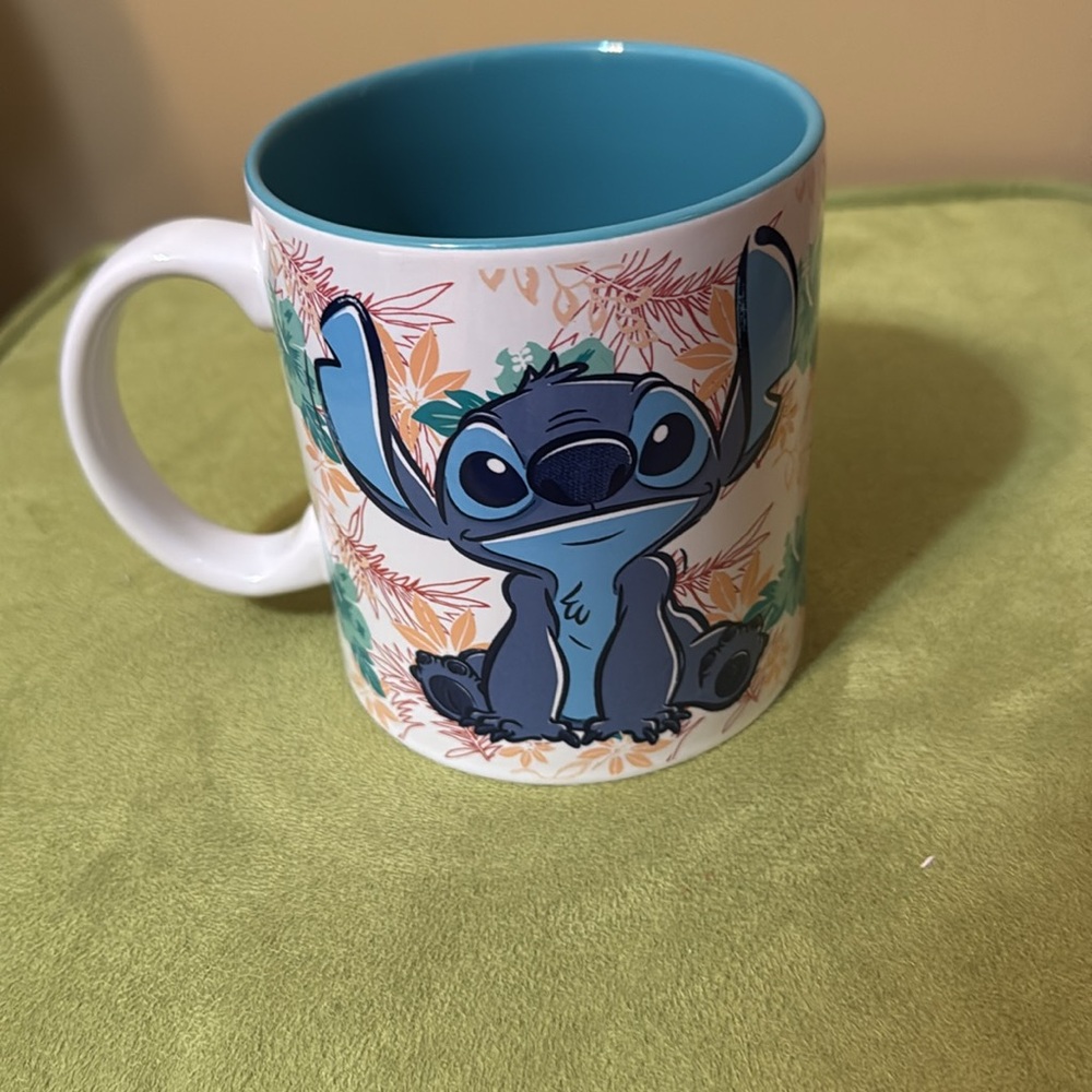 Disney Stitch Flower Mug - Picture 2 of 4